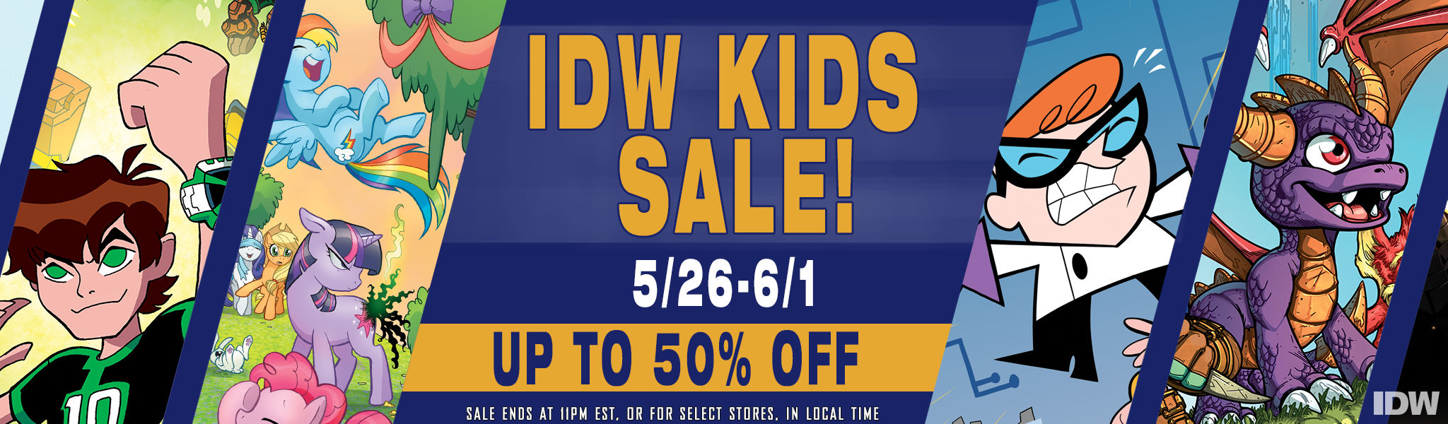 IDW Kids Line Wide 50% Sale on ComiXology.com