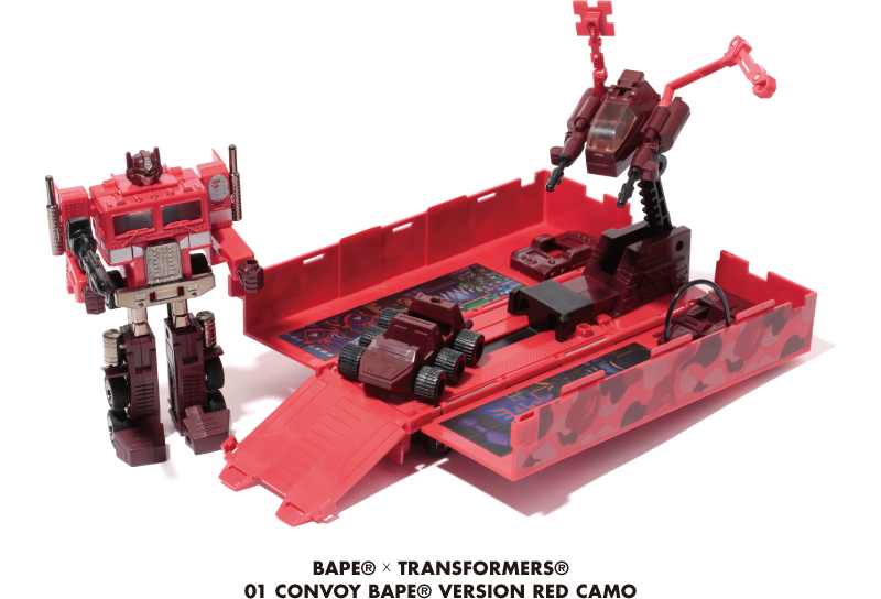 New A Bathing Ape Announces a 3rd  G1 Convoy Exclusive Redeco