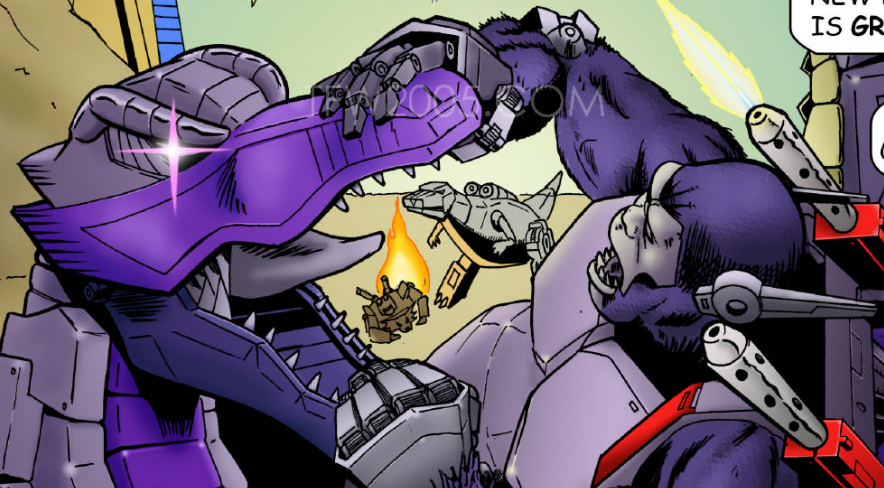 Transformers Earth Wars Beast Wars Mini-Comic and Contest