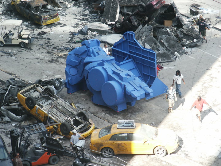 New Transformers 3 Set Photo- CGI Model Place Holder