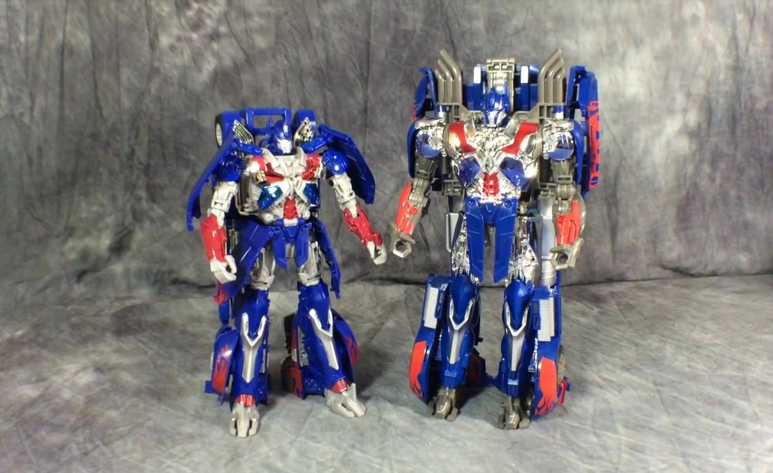 Video Review - Transformers: Age of Extinction Leader Class Optimus Prime