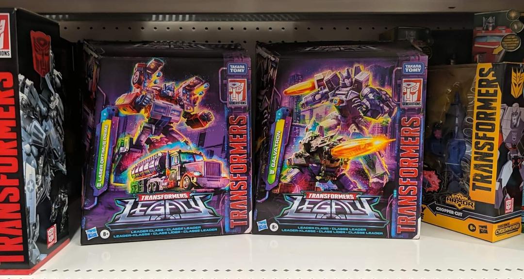 Transformers Legacy leader G2 Optimus Prime and Clean Deco Galvatron Found at US Retail