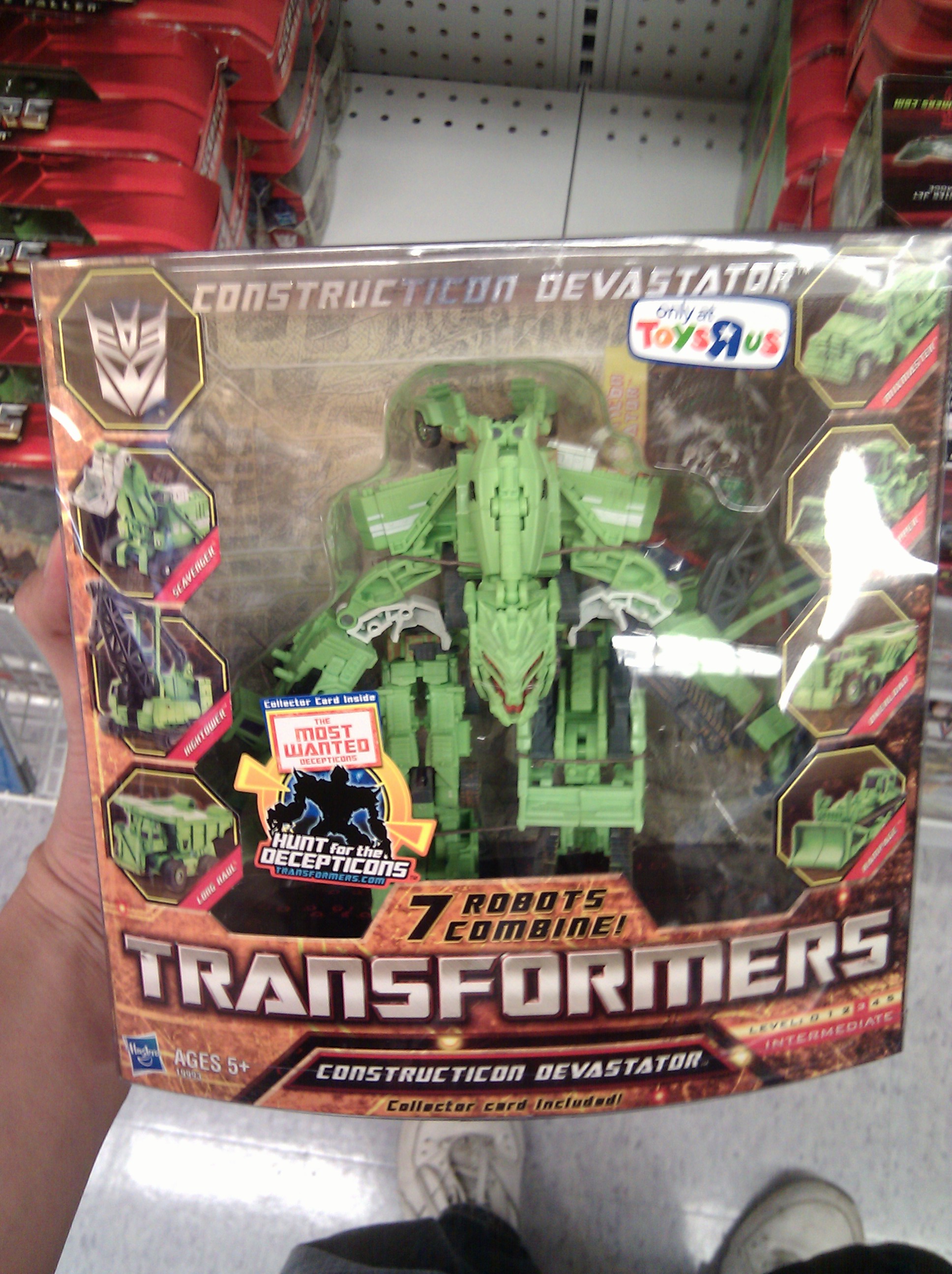 Toys R Us Exclusive Legends Class Devastator Found at Retail in the US
