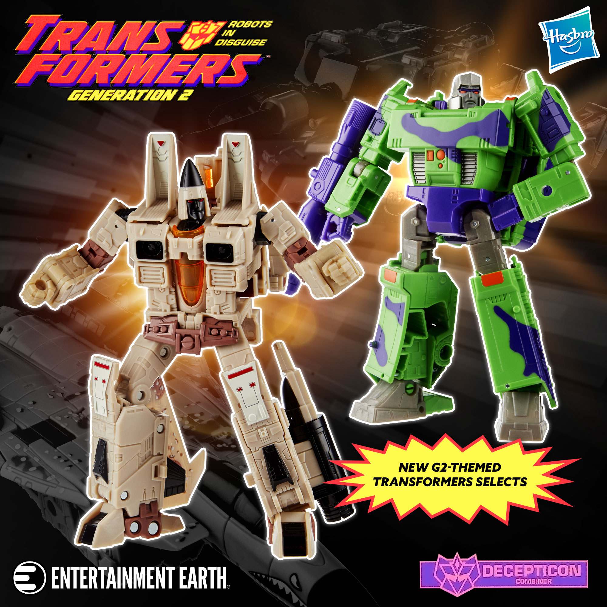Generations Selects G2 Sandstorm and G2 Megatron officially revealed