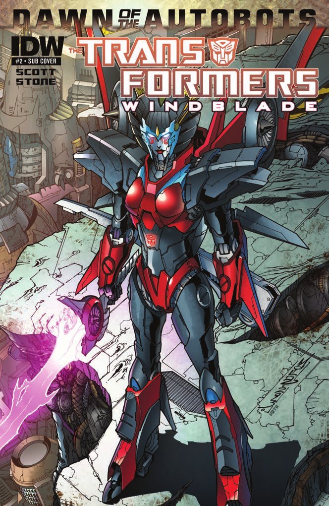 IDW Publishing Transformers: Windblade -  Mairghread Scott And The Ambassador Autobot Interview