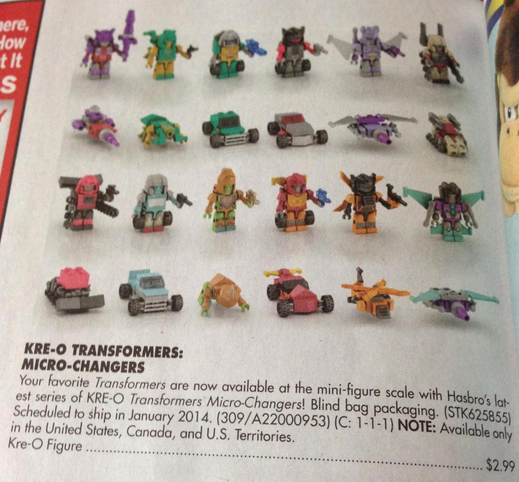 Kre-O Micro-Changers Wave 4 Revealed
