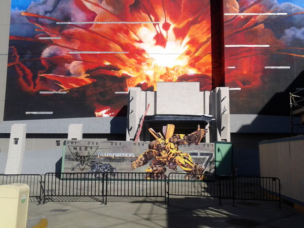 Universal Studios Hollywood's Transformers: The Ride Grand Opening May 2012