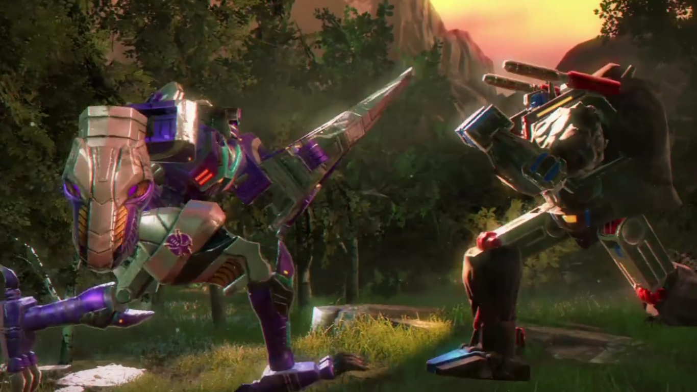New Transformers: Earth Wars Video Showcasing Optimus Primal and Megatron