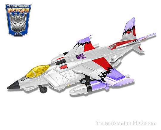 BotCon 2013 Machine Wars Skywarp Jet Mode Revealed