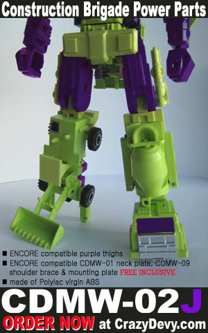 New CrazyDevy CDMW-02K & CDMW-02J for Encore Devastator
