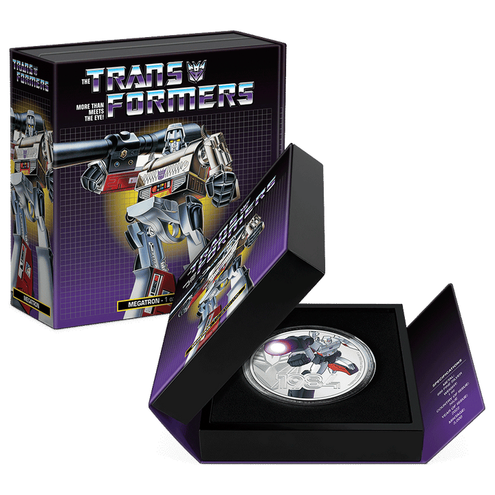 New 10z Silver Megatron Coin
