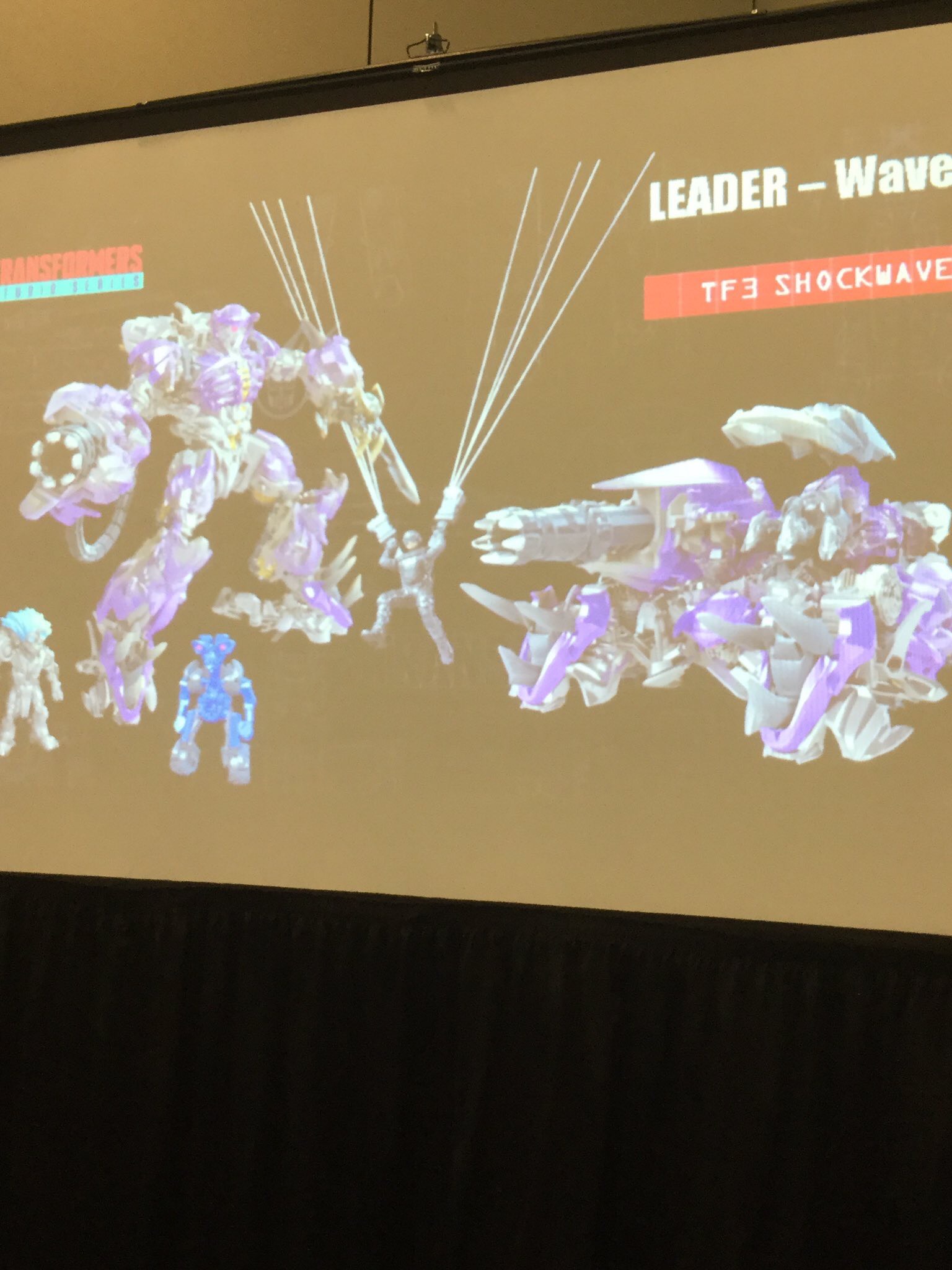 New Reveals from FanExpo Studio Series Shockwave, Scavenger, Mixmaster, Voyager 2007 Movie Megatron