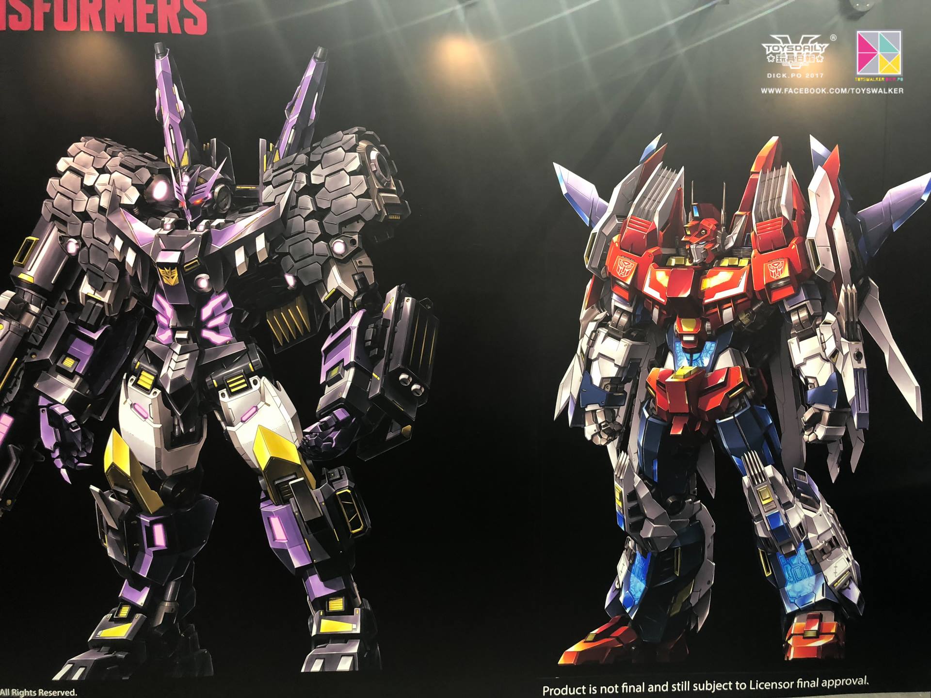 Flame Toys IDW Non-Transforming Figures at Toysoul 2017