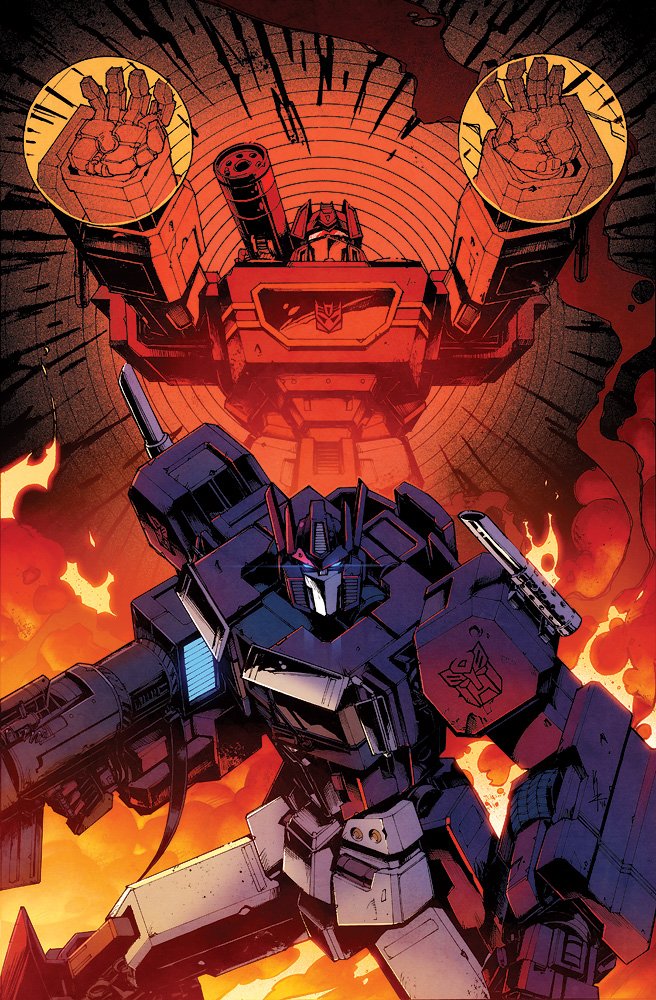 Alternate IDW Transformers #56 Cover Shown Off
