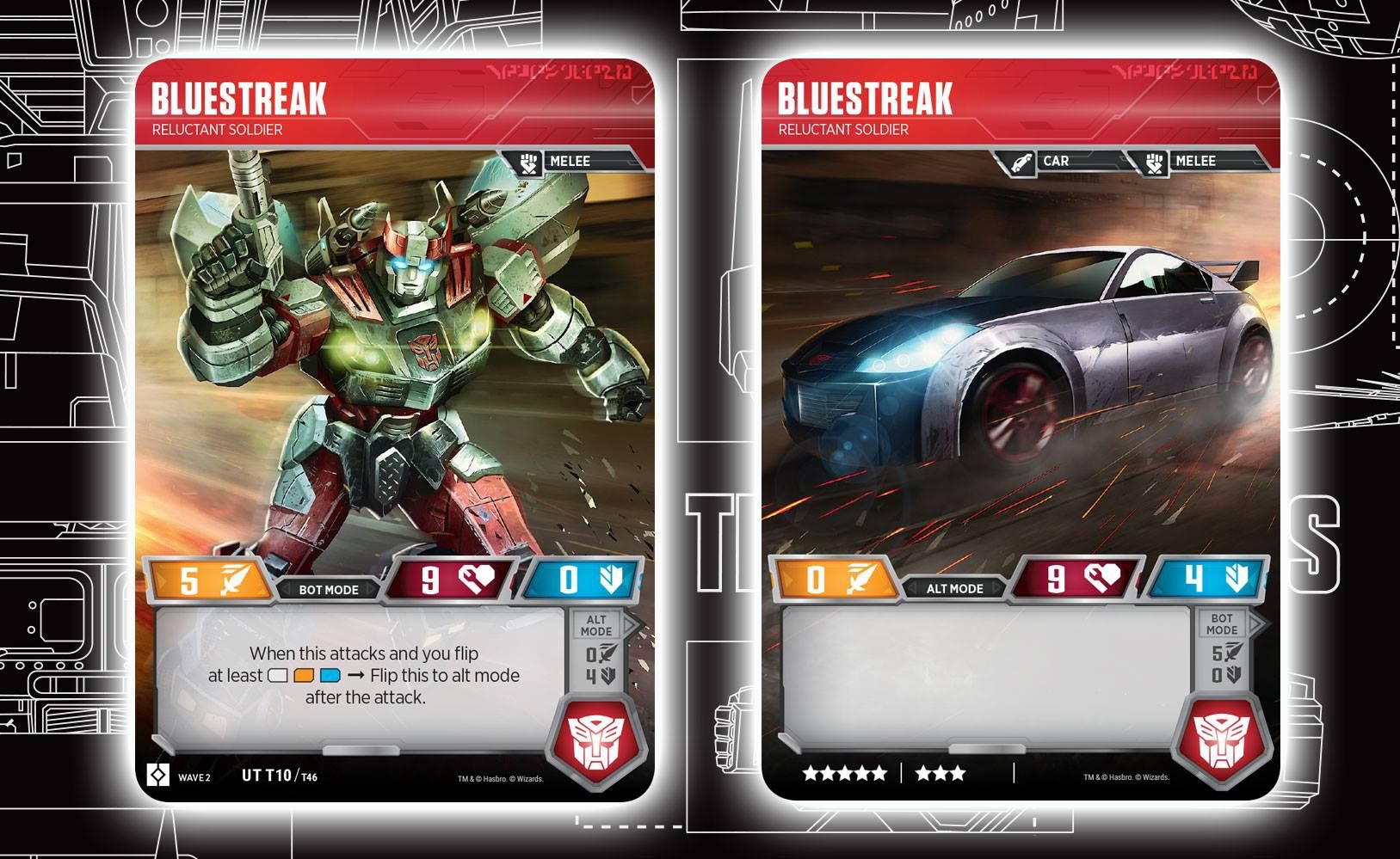 Bluestreak and more revealed from Transformers TCG Wave 2: Rise of the Combiners
