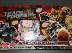 Transformers candy has dangerous amounts of lead!