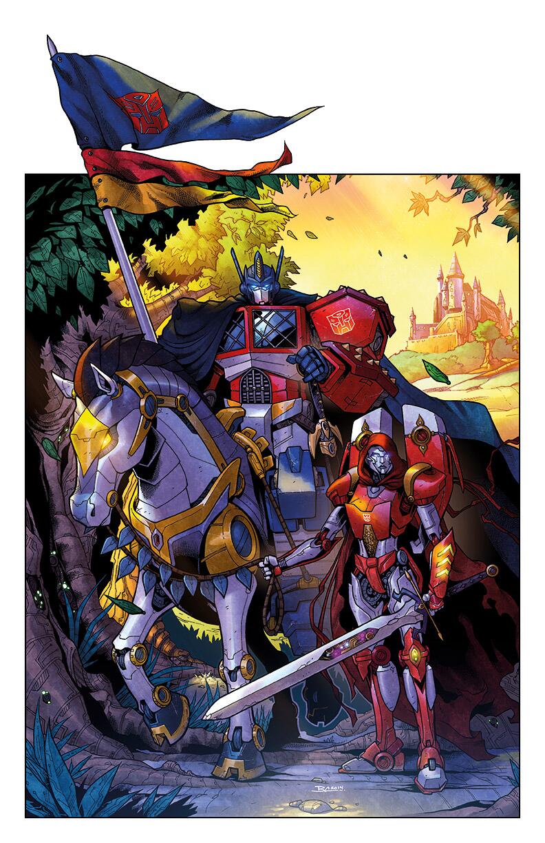 IDW Artist Brendan Cahill BotCon Original Prints - Knightformers, Windblade, Purple