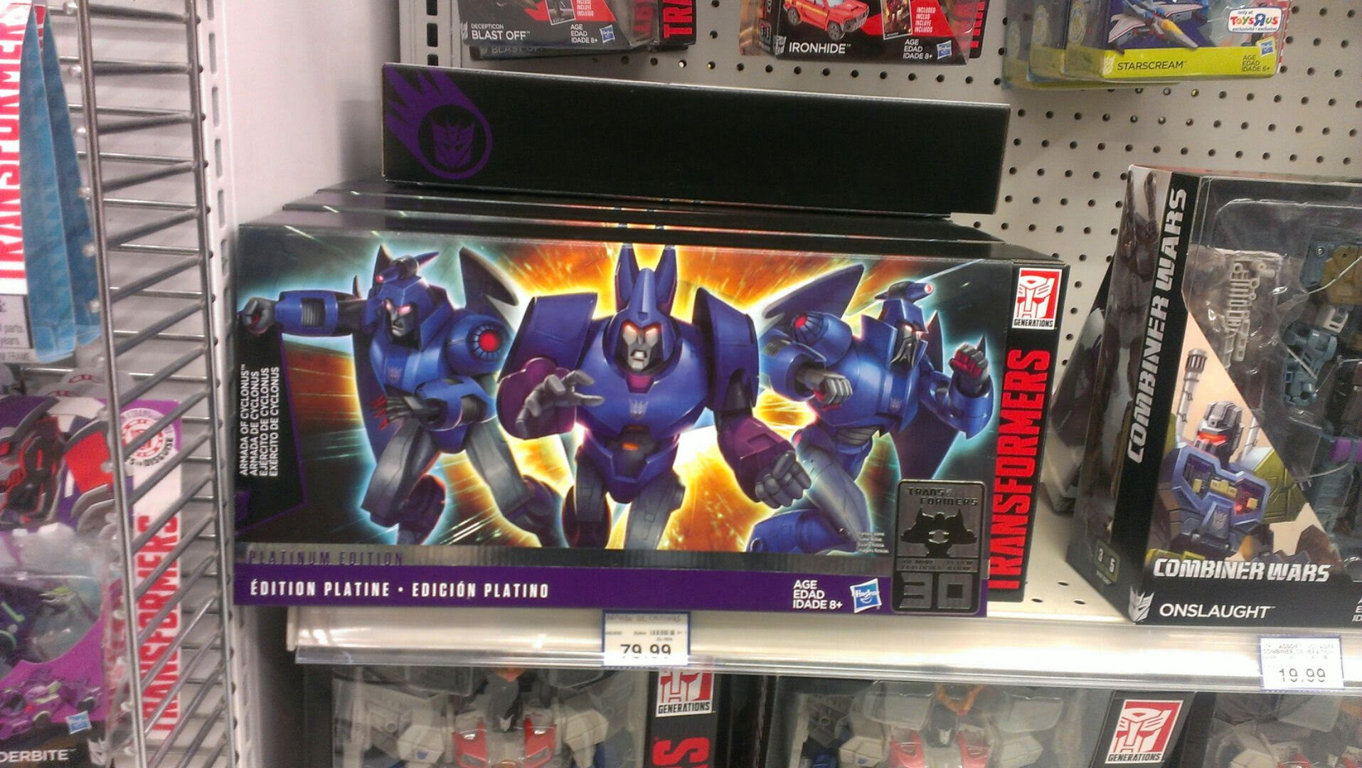 Transformers Generations Platinum Armada of Cyclonus Set Found in Canada