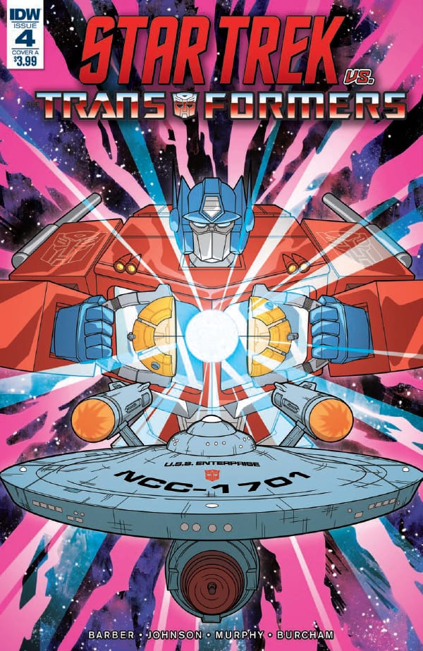 Five Page Preview of IDW Star Trek Vs. Transformers #4