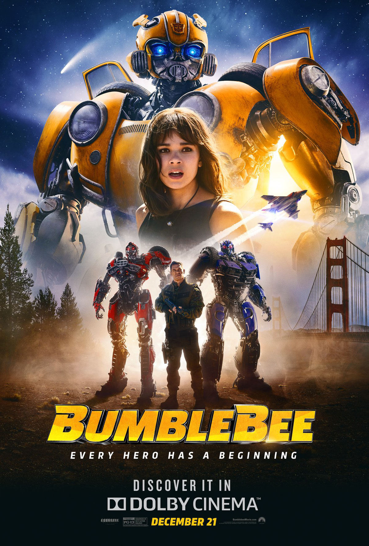 Dolby Cinema reveals new exclusive Bumblebee Movie poster