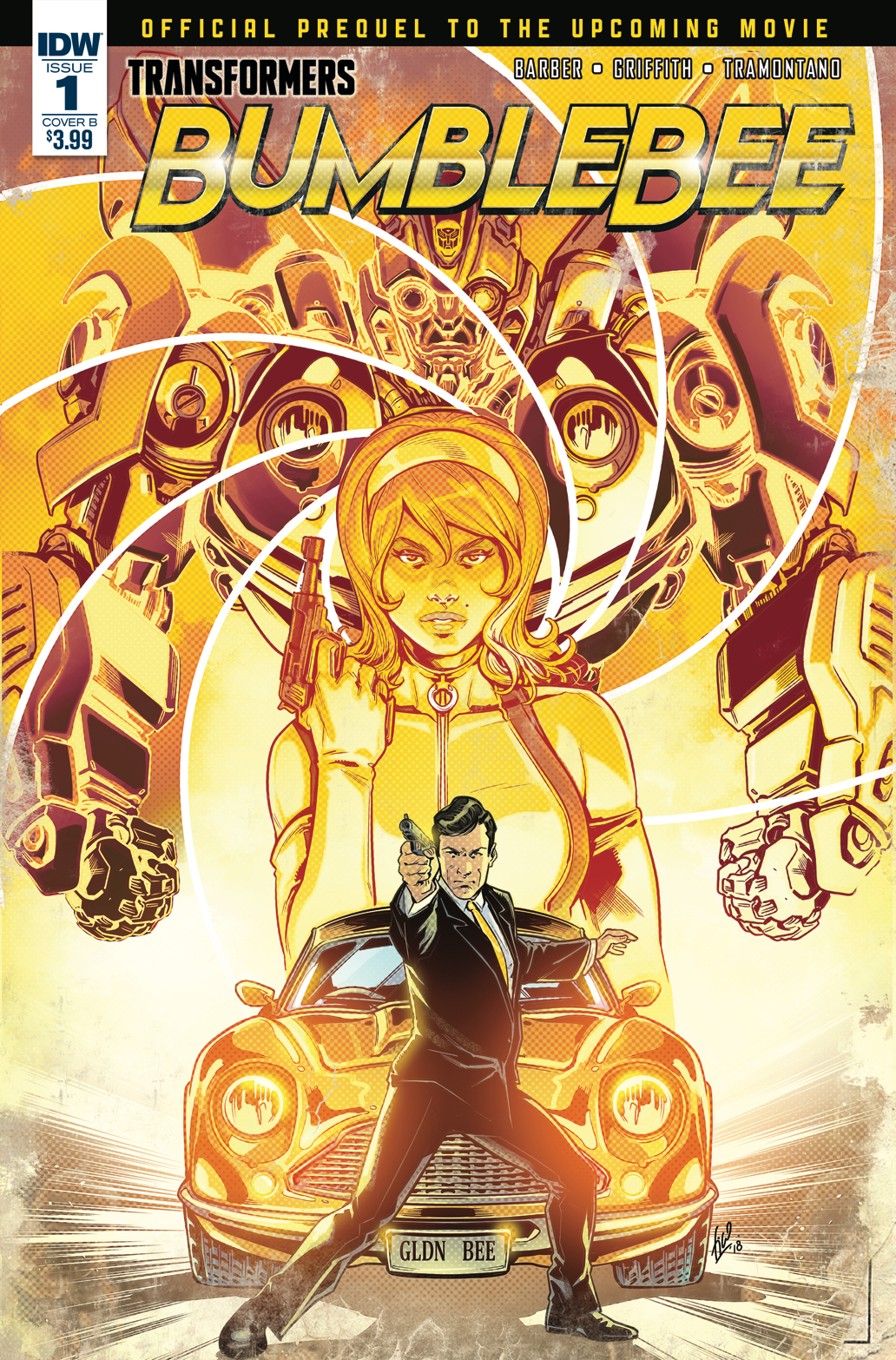New Covers for Upcoming IDW Transformers Bumblebee Prequel Comic