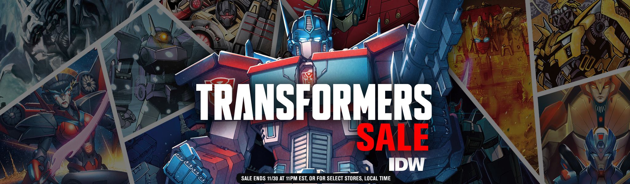 Comixology IDW Transformers Mega Sale