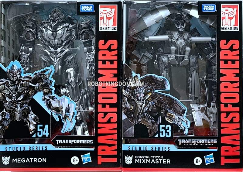 Studio Series Megatron and Mixmaster In Package Images and Possible Arcee Chromia and Elita-1 Combo
