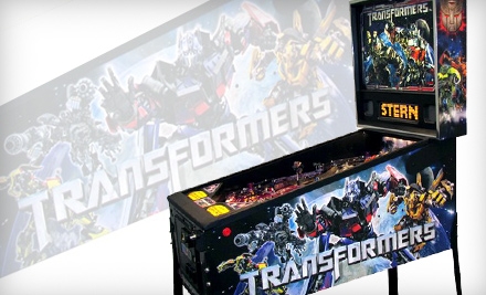 Save 21% on Stern's Transformers Pinball Machine!