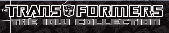 Covers for IDW Transformers Collections 1 & 2
