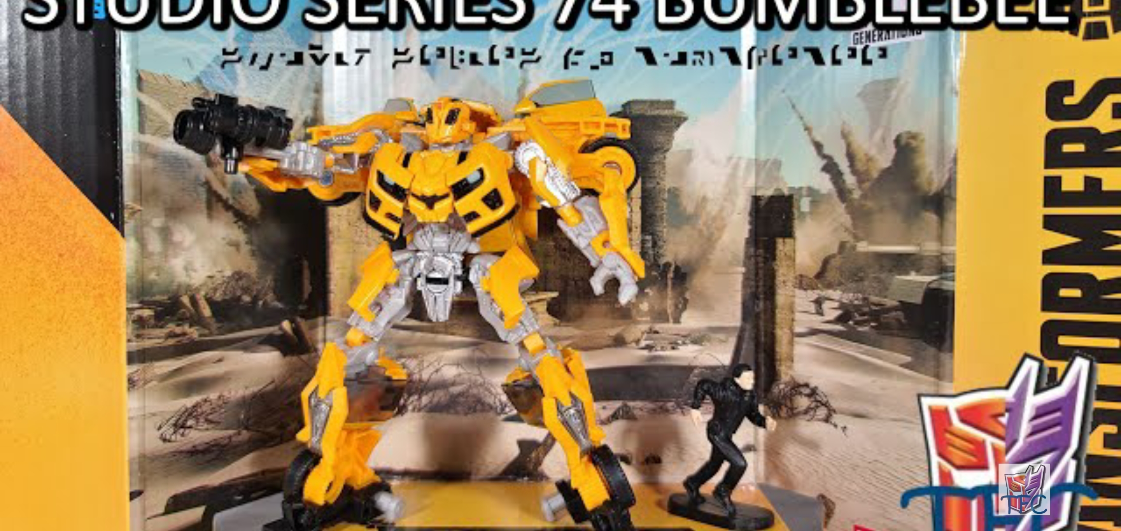 New Video Review of Transformers Studio Series SS 74 Revenge of the Fallen Deluxe Class Bumblebee