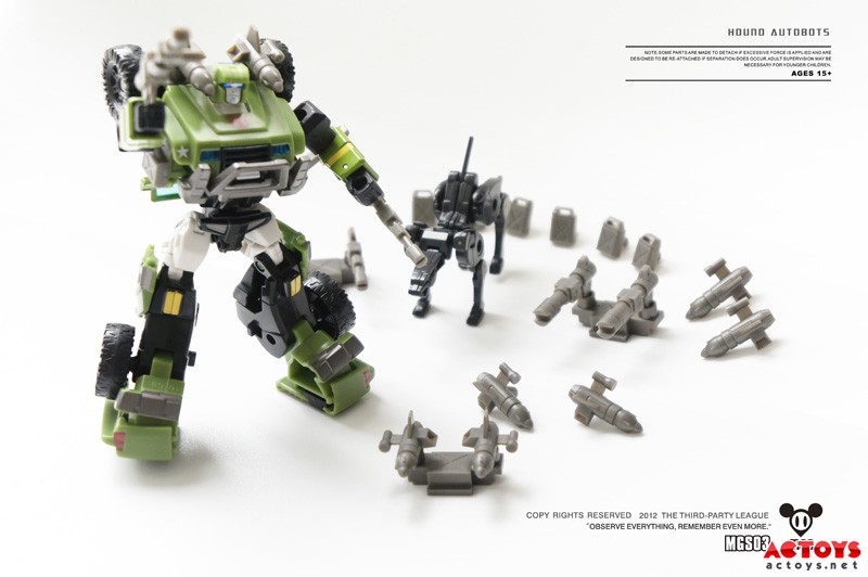 MGS-03 Scout Upgrades for Universe Hound and Ravage