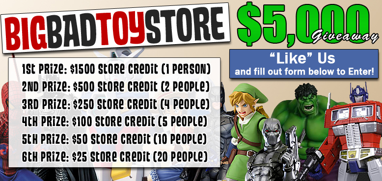 BBTS Sponsor News: Bruticus, Marvel Legends, $5k Giveaway, Batman, Avengers & More!