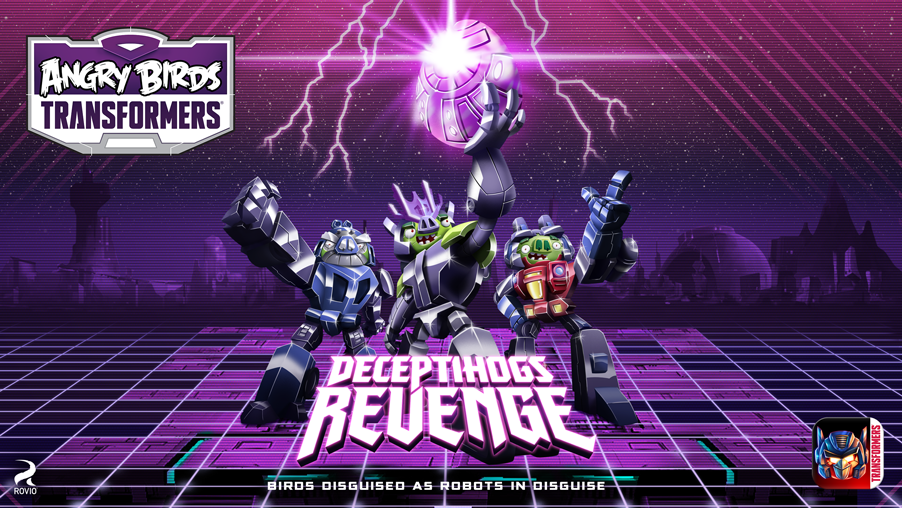 Angry Birds Transformers Deceptihogs Revenge Update