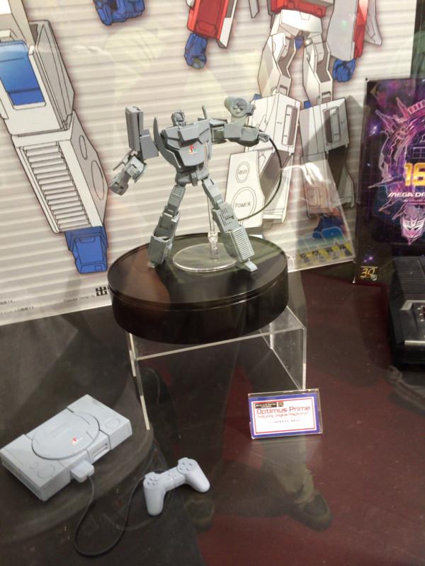 Playstation Optimus Prime on Display at Wonder Festival