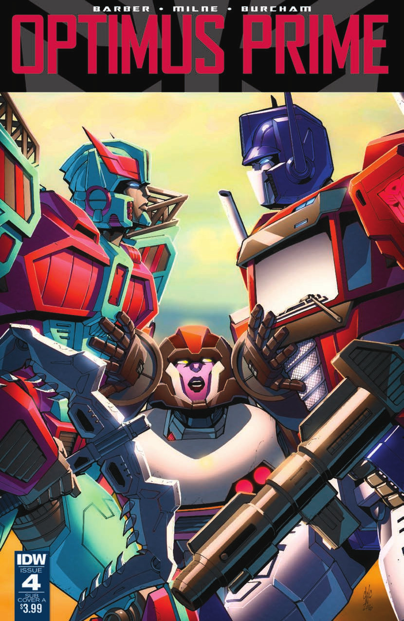 Review of IDW Optimus Prime #4