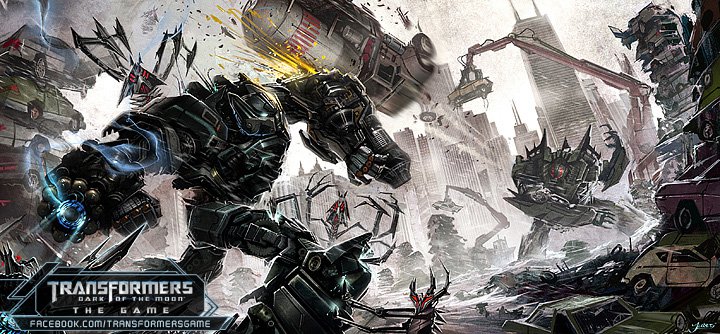 Another Exclusive Transformers Dark Of The Moon Game Art