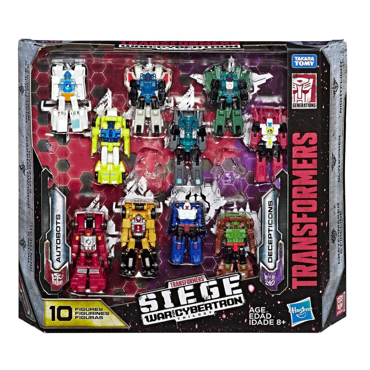 Transformers War for Cybertron Siege Micromaster 10 pack Video Review