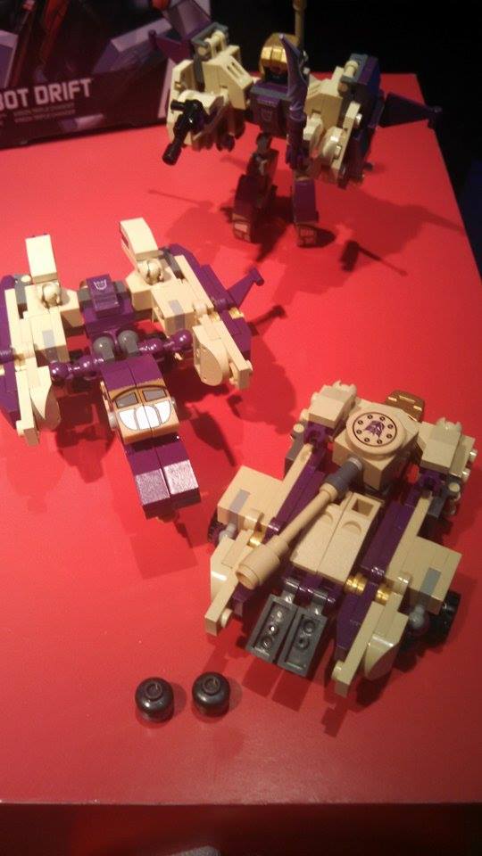 Toy Fair US 2015 Coverage -  Kreon Warriors and Battle Changers Drift, Blitzwing, Hound & Shockwave