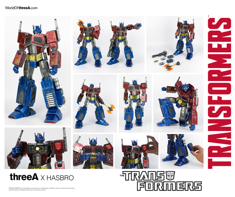 Hasbro 3A Transformers Generation 1 Line Optimus Prime Revealed