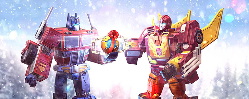 Holiday Message and Gift from Transformers: Earth Wars