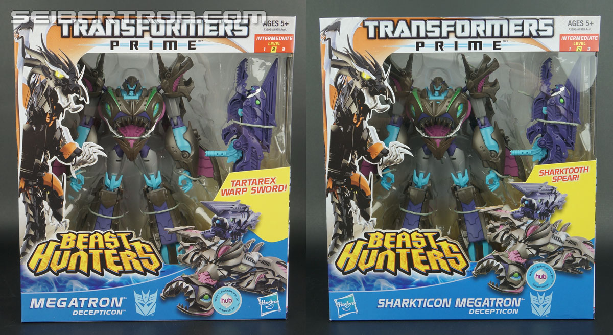 Sharkticon Megatron Packaging Variant and Shoulder Fix Video