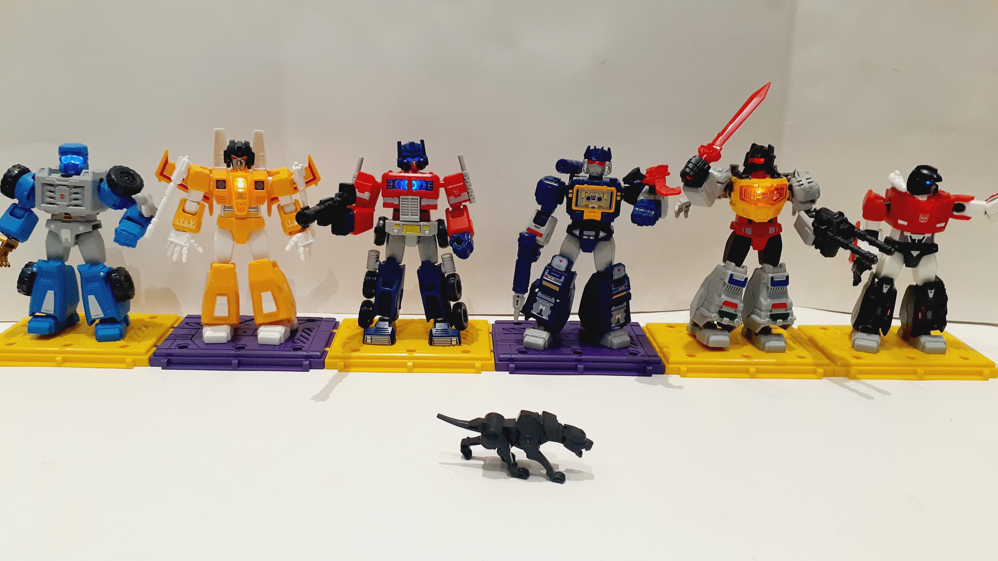 Reviews for All 6 New Transformers Figures in Blokees Shining Version Series 2