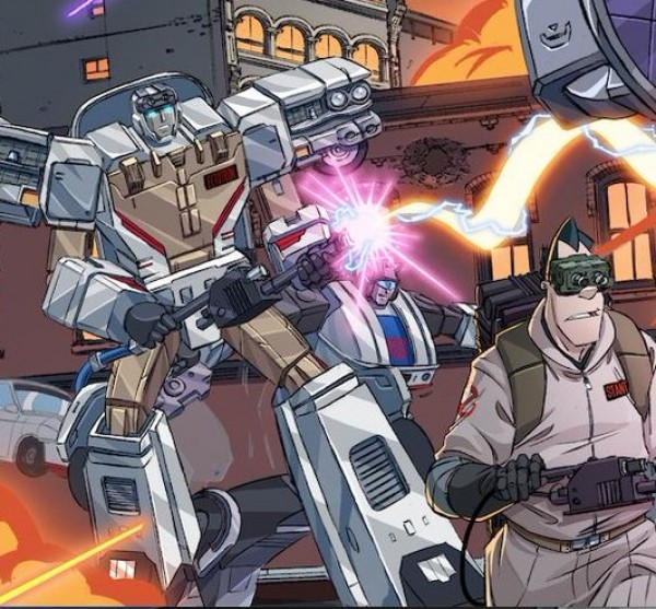 Transformers x Ghostbusters Issues 1, 2, 4 and 5 Covers Revealed