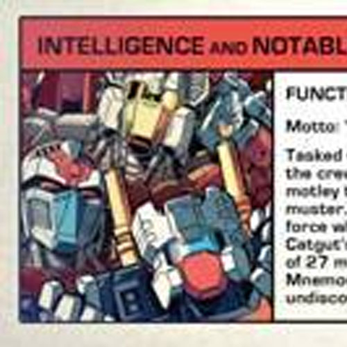 TFSS 2.0 Chromedome, Threadshot, & Rewind Tech Spec