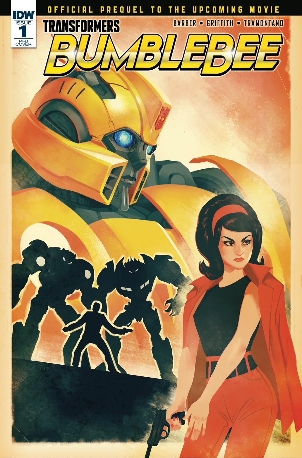 Review of IDW Transformers Bumblebee: From Cybertron with Love #1