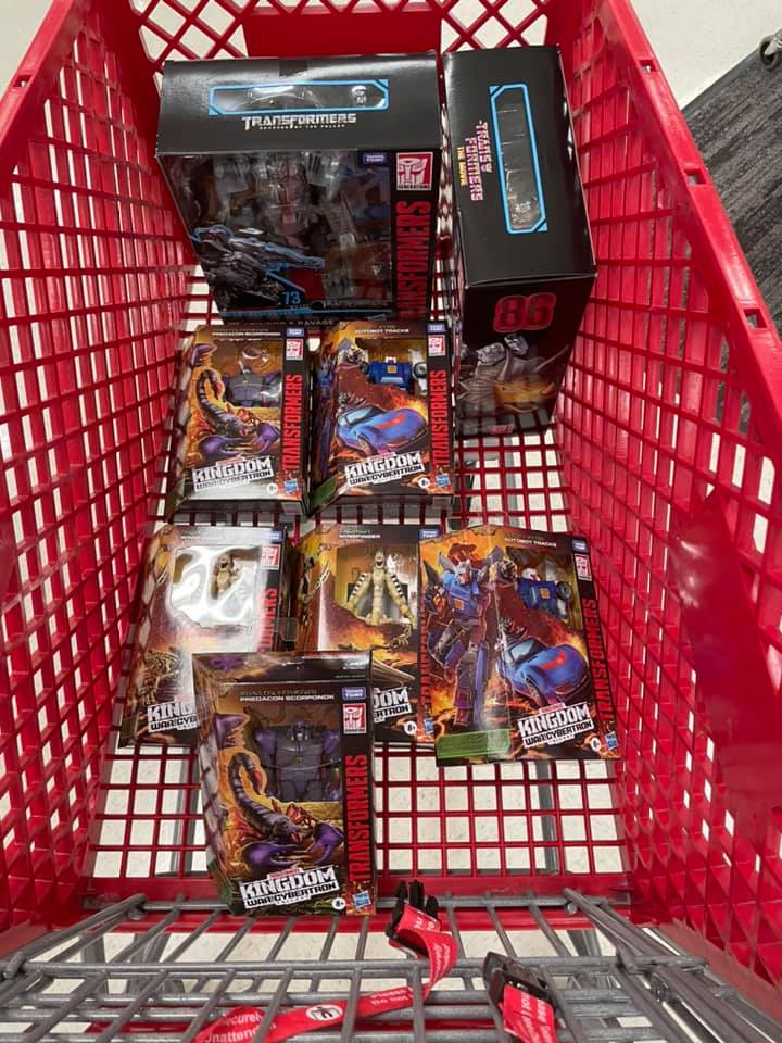 Kingdom Scorponok, Tracks and Wingfinger Found at US Target