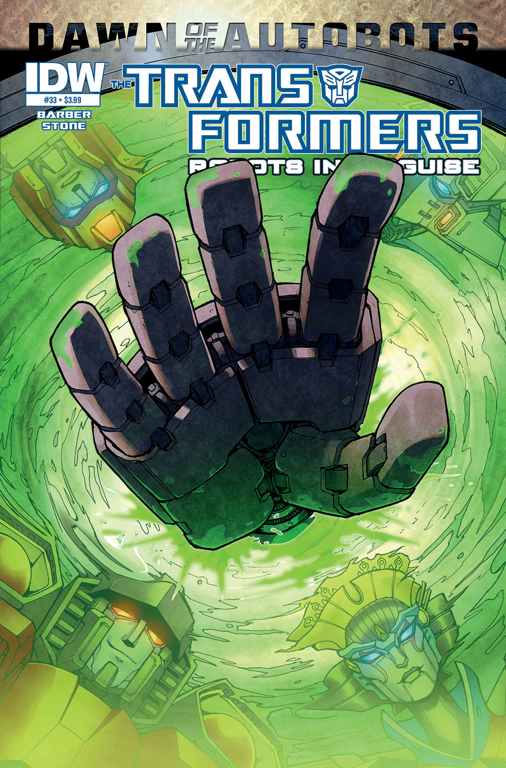 IDW Transformers September 2014 Comics Solicitations: Primacy, TFvsG.I. Joe, Phase One - Spoilers