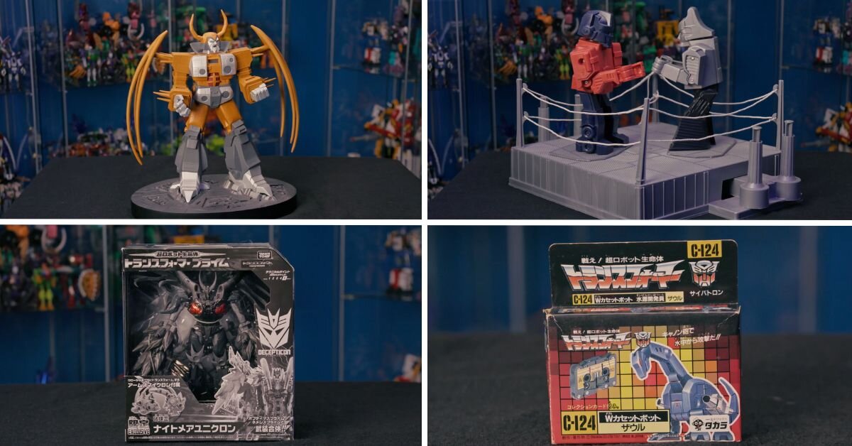 Fellow Seibertronian's $250,000 Transformers Collection has just Appeared on TV