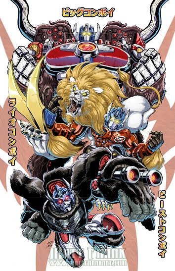 Botcon 2016: Matt Frank "Celebration of the Primals" Art