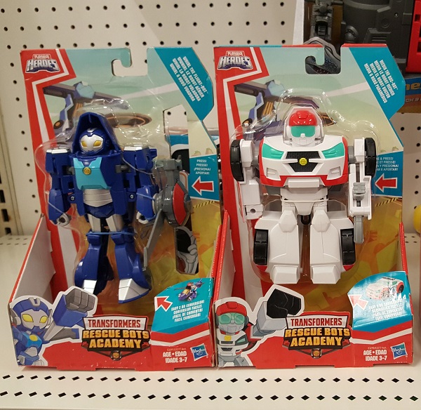 New Rescue Bots Academy figures found at retail